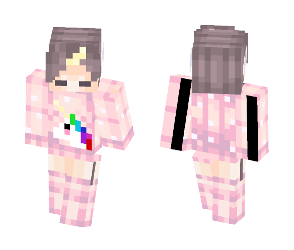 Unicorn Boy Pj's - Boy Minecraft Skins - image 1