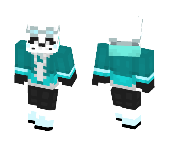 Quantumtale Sans [UndertaleAU] - Male Minecraft Skins - image 1