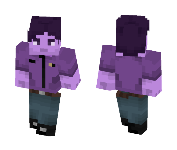 Purple Guy - Male Minecraft Skins - image 1