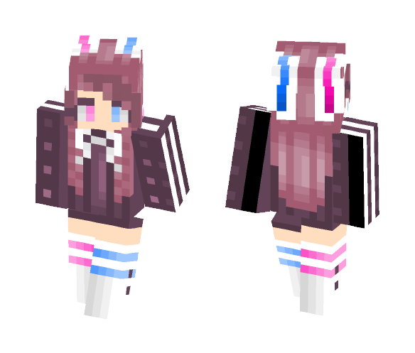 Bunny Rabbit - Female Minecraft Skins - image 1