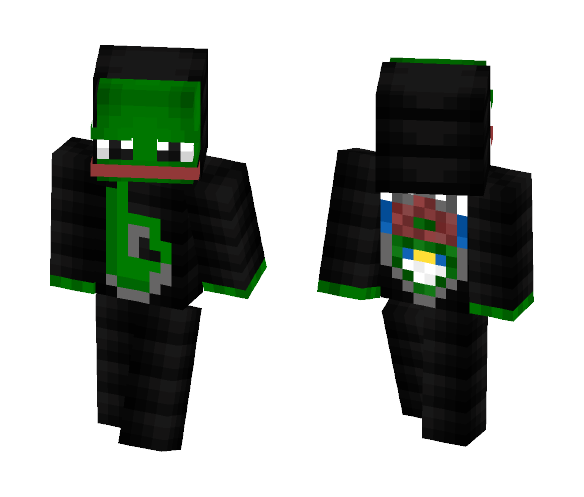 Pepe - LIT edition ???????????? - Male Minecraft Skins - image 1