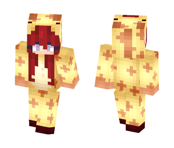 ~Giraffe Onesy - Female Minecraft Skins - image 1