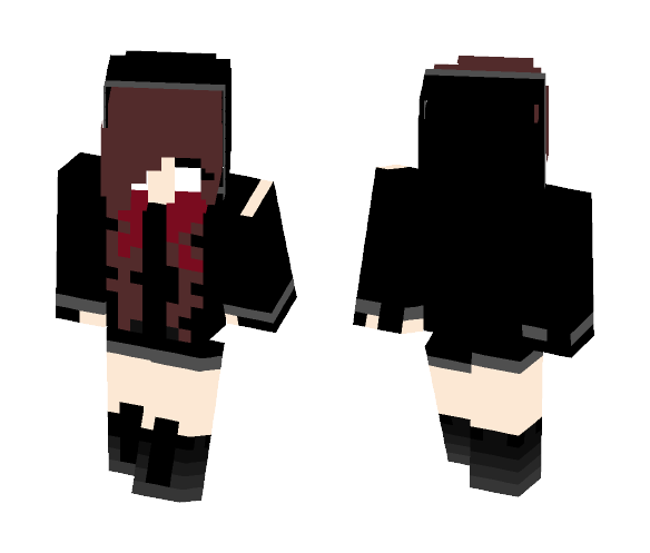 |Creepy Pasta OC| - Female Minecraft Skins - image 1