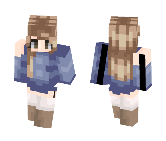 Lazy | Bethany - Female Minecraft Skins - image 1