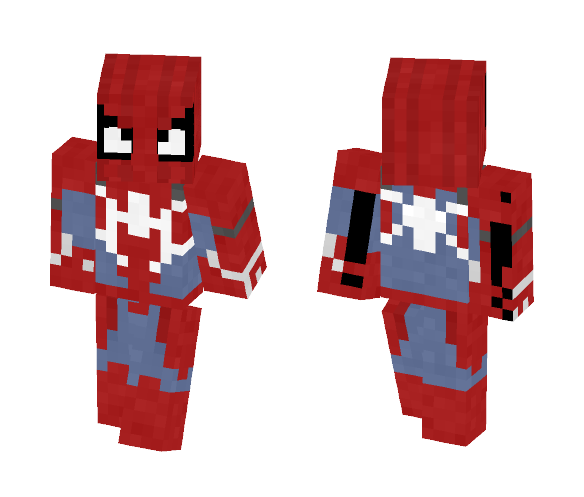 Spiderman | Ps4 | Peter parker - Comics Minecraft Skins - image 1