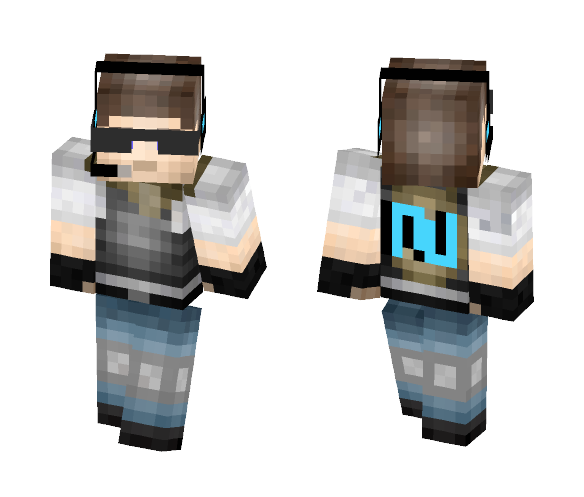 NTM Nathan Skin 2017 - Male Minecraft Skins - image 1