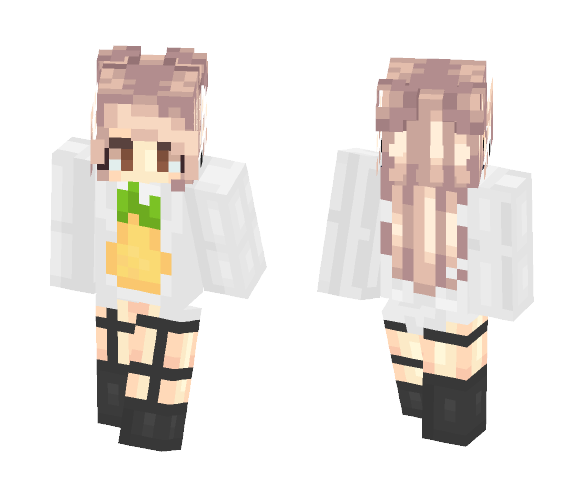 Natural Pineapple ~ - Female Minecraft Skins - image 1