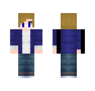 Blue Jacket Boy