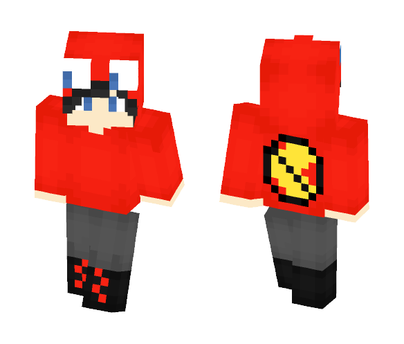 Blinky Hoodie - Male Minecraft Skins - image 1