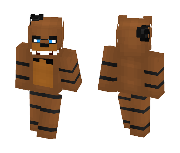 Freddy Fazbear (FNaF 1) - Male Minecraft Skins - image 1