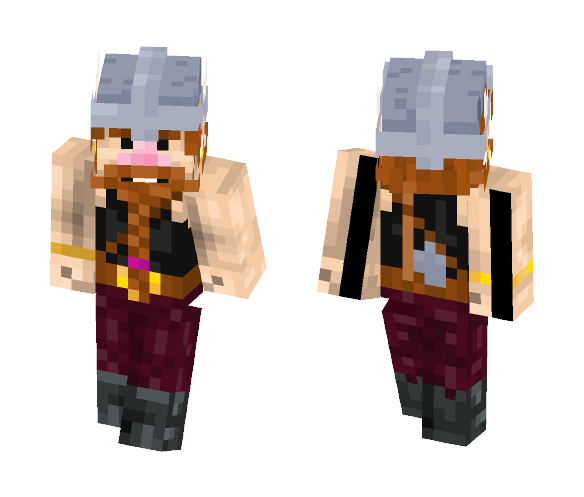 Wiking Rögnwaldr - Male Minecraft Skins - image 1
