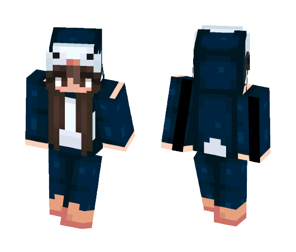 penguin onesie - Female Minecraft Skins - image 1
