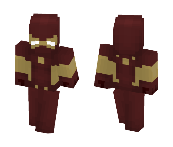 Custom Spiderman (Red&Gold) - Comics Minecraft Skins - image 1
