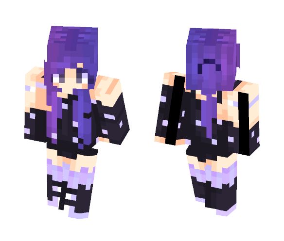 Galaxy - Female Minecraft Skins - image 1