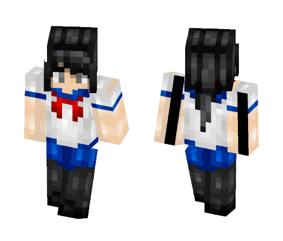 Ayano Aishi - Yandere Simulator - Female Minecraft Skins - image 1