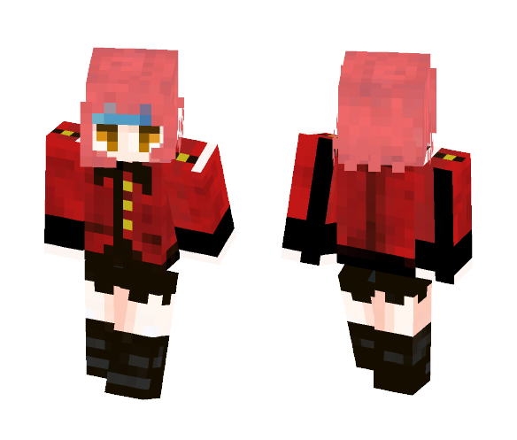Rosehip [Girls und Panzer] - Female Minecraft Skins - image 1