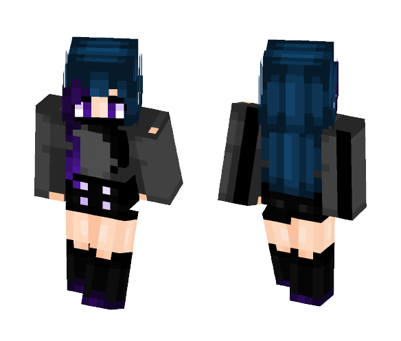 why do i like black so much - Female Minecraft Skins - image 1