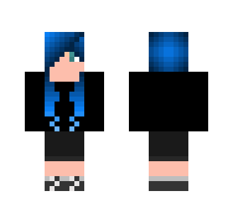 Emo Blue Hair