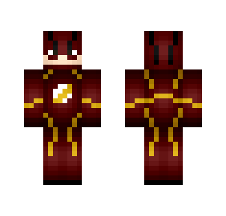 The Flash (Shaded): CW - MrFlameYT - Comics Minecraft Skins - image 2