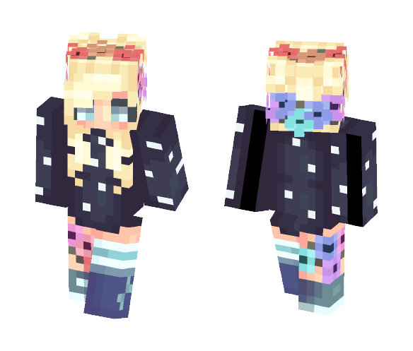 night + light = sunrise - Female Minecraft Skins - image 1