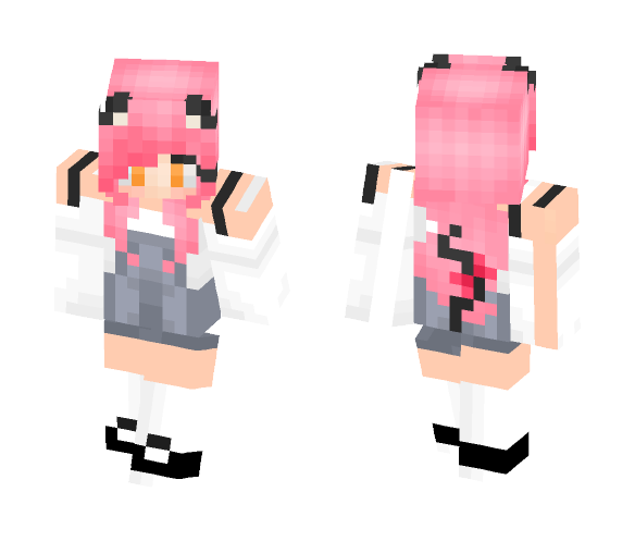 Kawaii~Chan Over Alls - Kawaii Minecraft Skins - image 1