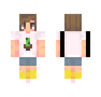 ~Marie, One of the Cactus Twins!~ - Female Minecraft Skins - image 2