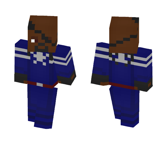 Nick Fury Jr (Marvel) - Comics Minecraft Skins - image 1