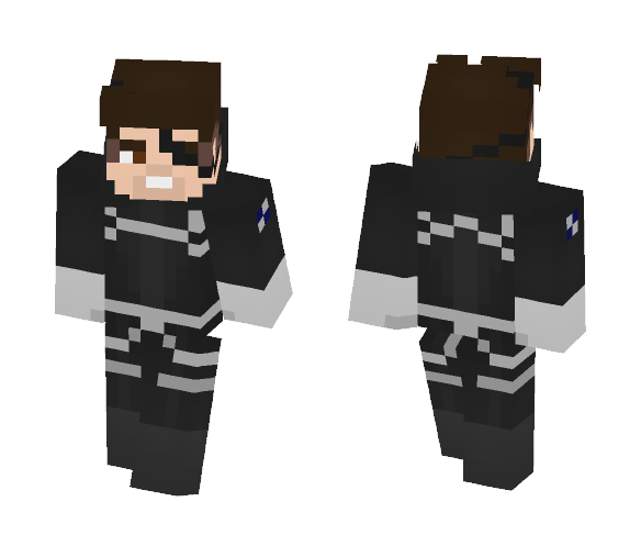 Download Free Nick Fury (Marvel) Skin for Minecraft image 1 Nick Fury (Marvel) - Comics Minecraft Skins - image 1