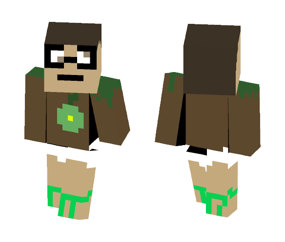 DirtMAN! - Male Minecraft Skins - image 1