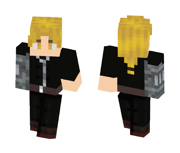 Minecraft Edward Elric Skin Statue Fullmetal Alchemist Youtube All in one P...