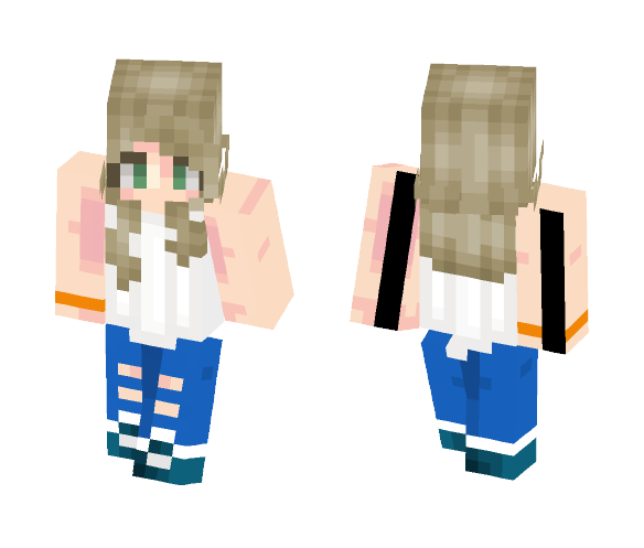 Summer Breeze - Female Minecraft Skins - image 1