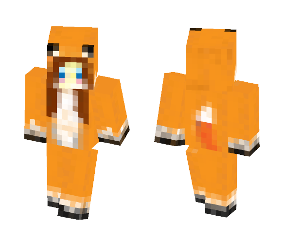 Fox Girl - Girl Minecraft Skins - image 1