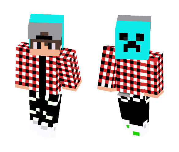 red gamer - Male Minecraft Skins - image 1