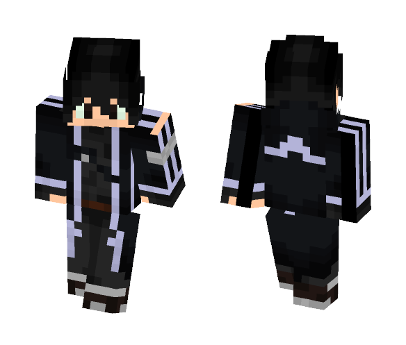 Kirito {SAO} - Male Minecraft Skins - image 1