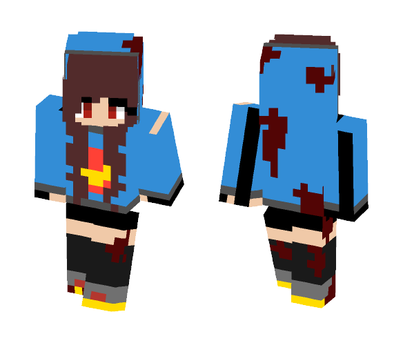 Genderbent Jimmy Casket - Female Minecraft Skins - image 1