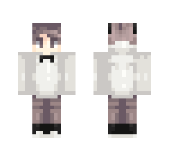 Guy with bow tie and cat ears. - Cat Minecraft Skins - image 2