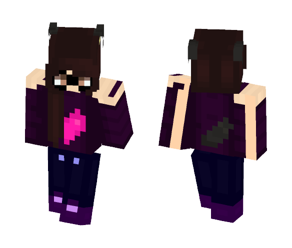 Cute wolf Girl - Cute Girls Minecraft Skins - image 1