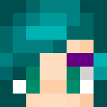 Download Free Purple Eyliner Skin for Minecraft image 3 Purple Eyliner - Female Minecraft Skins - image 3