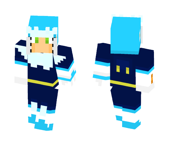 Gemini Man(mega man) - Male Minecraft Skins - image 1