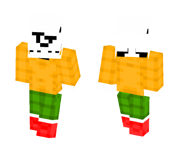 Underswap Papyrus - Male Minecraft Skins - image 1