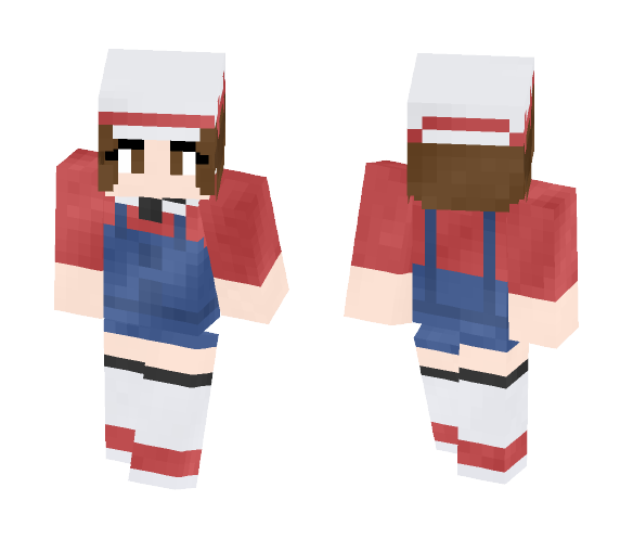 HGSS Lyra - Female Minecraft Skins - image 1