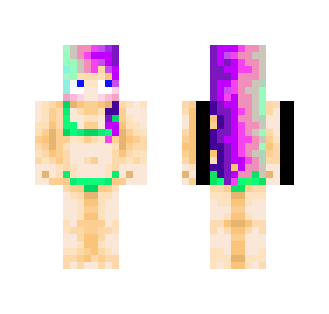 Little shy girl - Girl Minecraft Skins - image 2