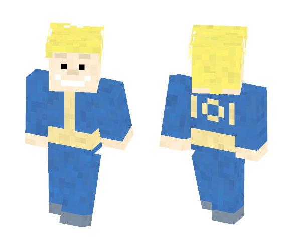 Vault Boy - Boy Minecraft Skins - image 1