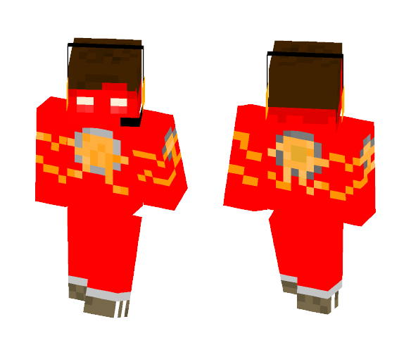 The Scout (TF2) - The Flash - Comics Minecraft Skins - image 1