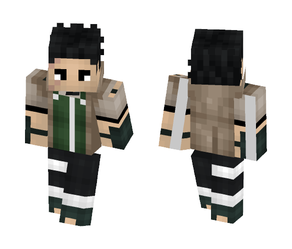 Shikaku Nara - Male Minecraft Skins - image 1