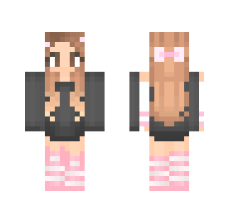 Cute pink girl