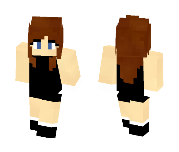 Green/Blue - Pokespe - Female Minecraft Skins - image 1