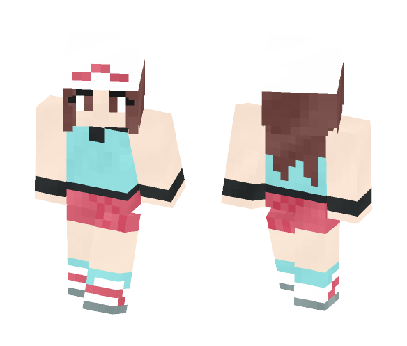 FRLG Leaf - Female Minecraft Skins - image 1