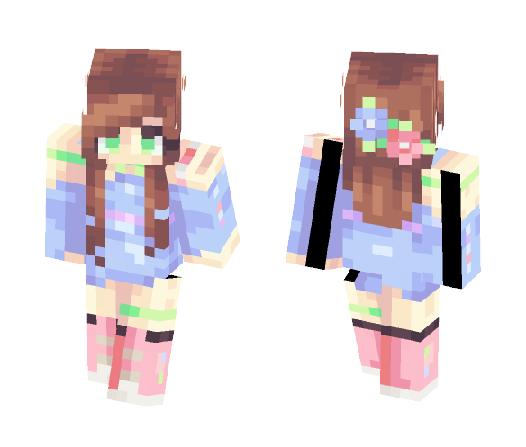 Indigo at the otherside - Female Minecraft Skins - image 1