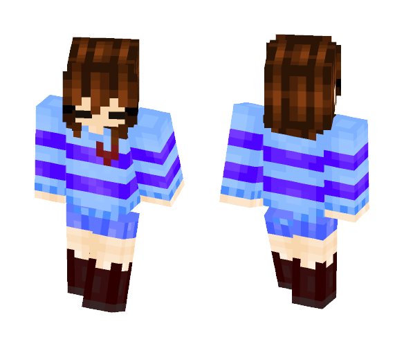 ColorShift Frisk - Other Minecraft Skins - image 1